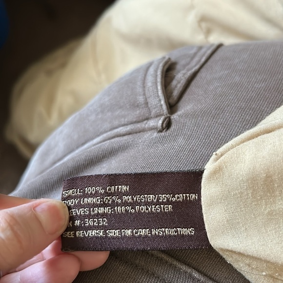 Giacca Tan Khaki Outerwear 100%Cotton Corduroy Jacket - Picture 6 of 10